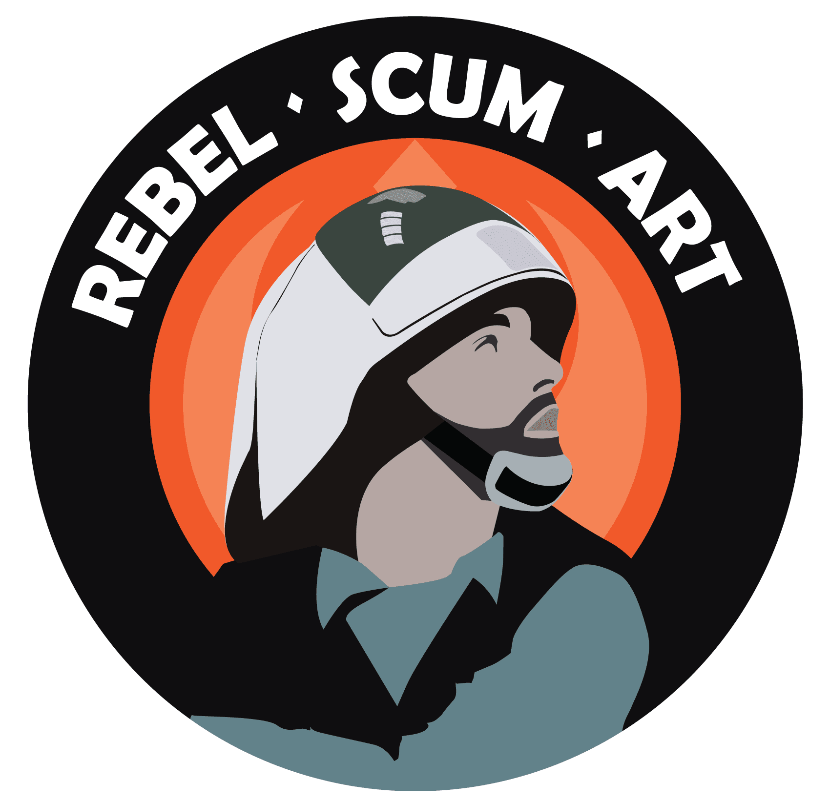 Rebel Scum Art Logo
